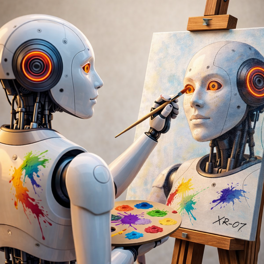AI Robot Painting