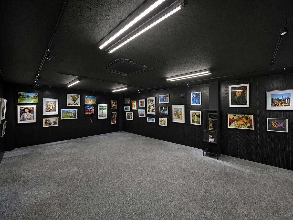 2F 常設展示エリア 事務局 個展展示費用無料 京都スペース 2