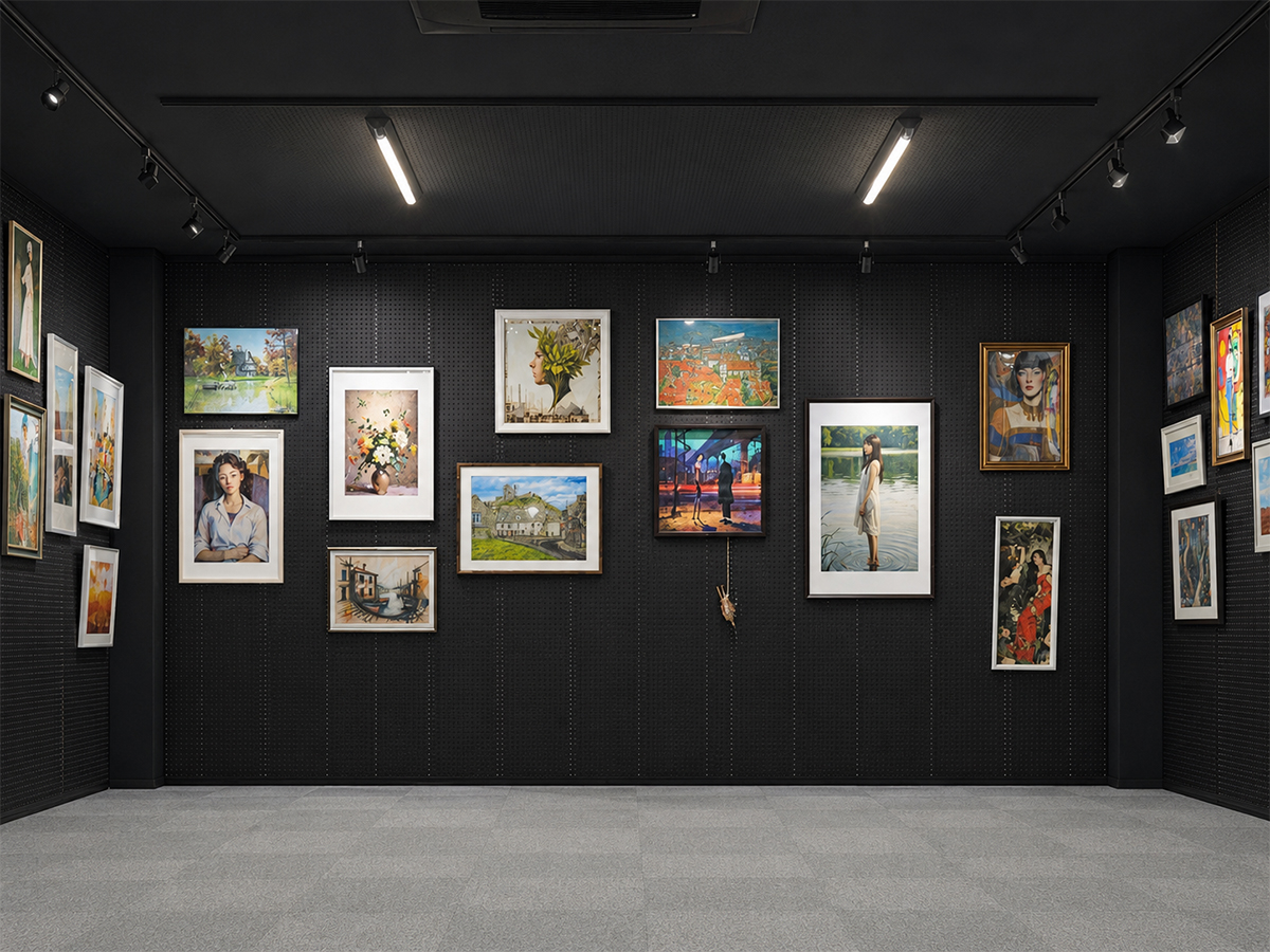 2F 常設展示エリア 事務局 個展展示費用無料 京都スペース 4