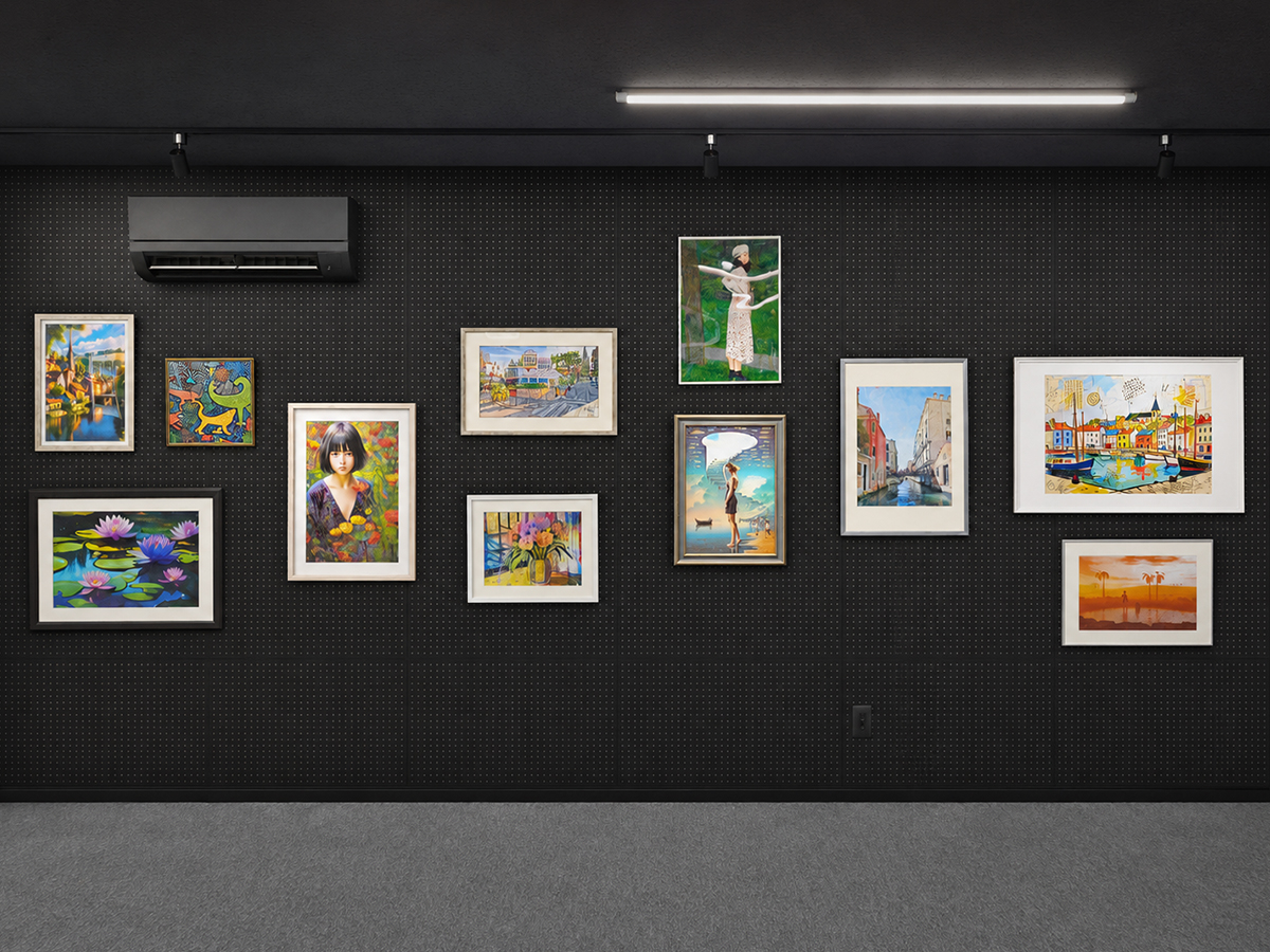 2F 常設展示エリア 事務局 個展展示費用無料 京都スペース 5