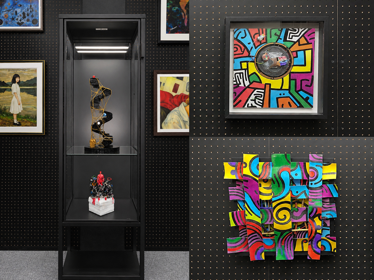 2F 常設展示エリア 立体作品 デジタルアート融合展示 京都 9