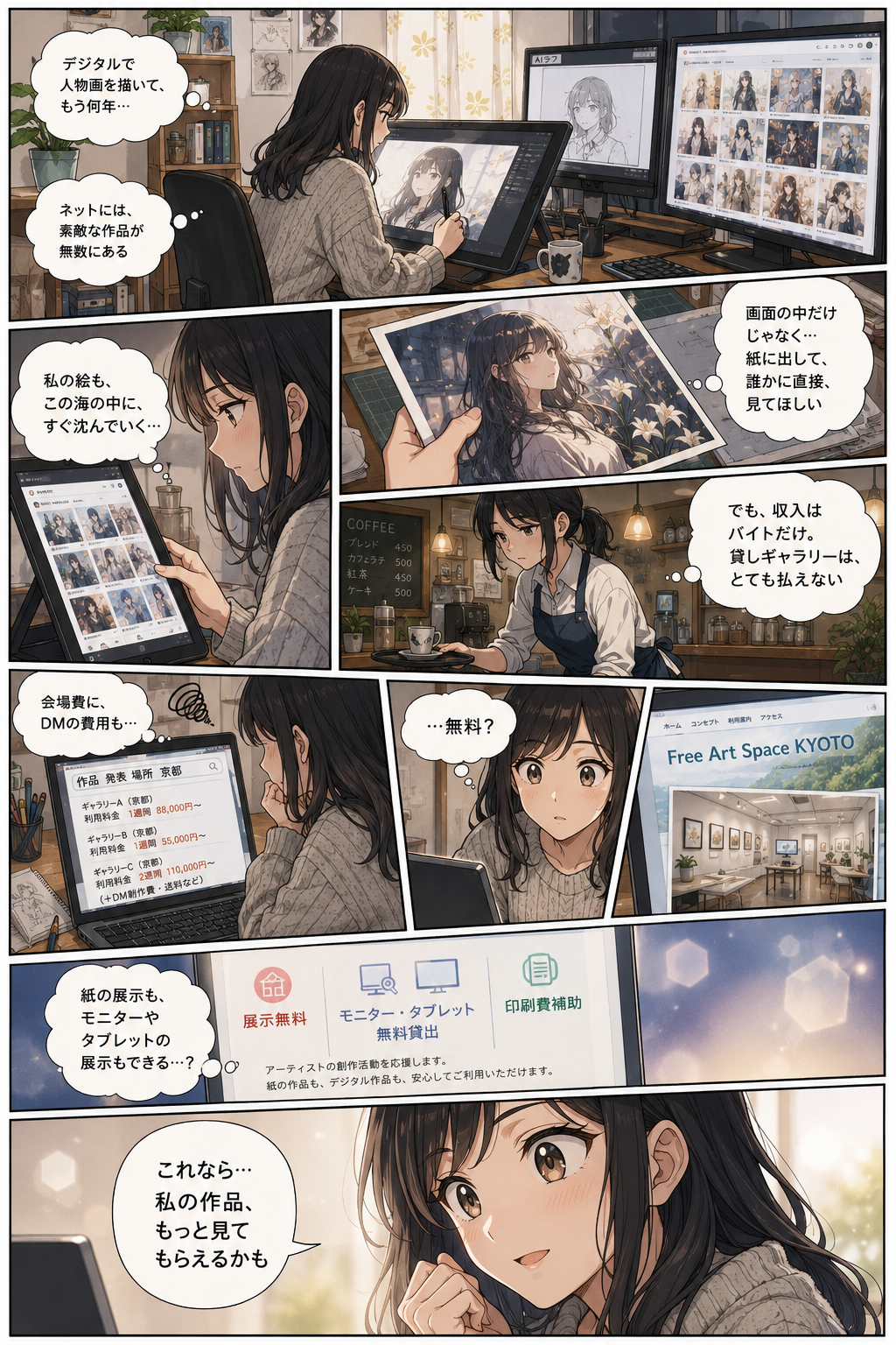 発表の場を求めて 1ページ目