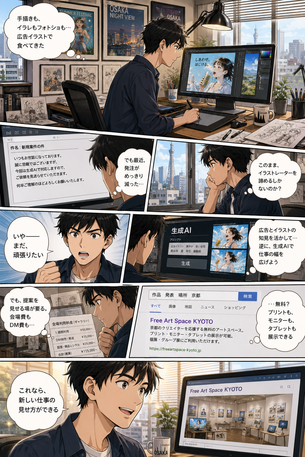 新たな仕事探し 1ページ目