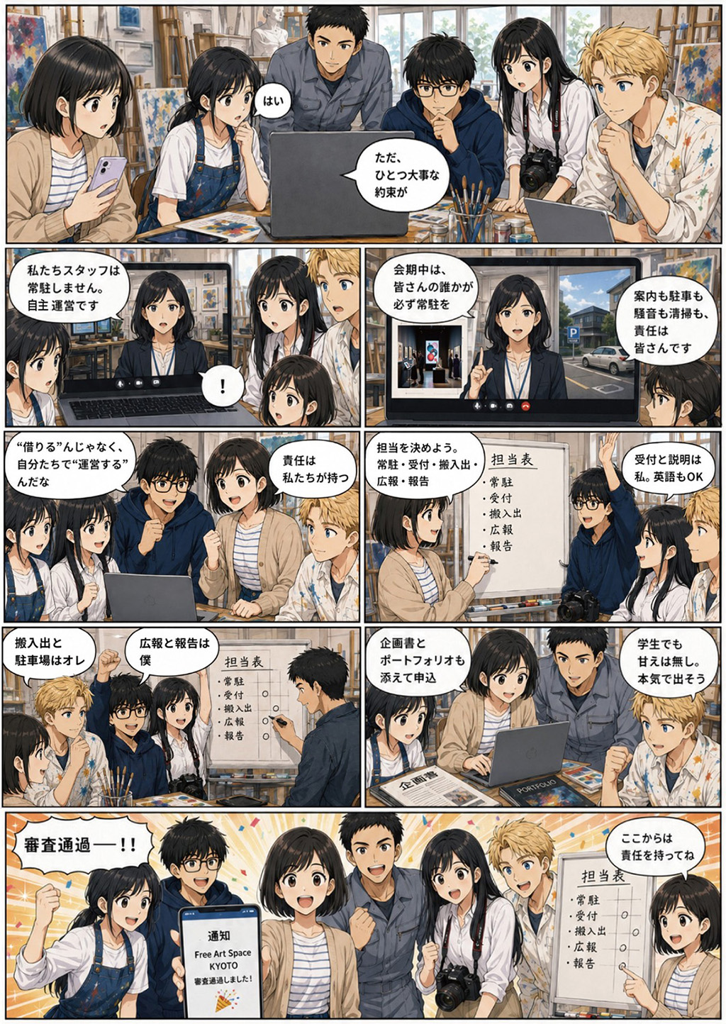 美大生卒展 3ページ目